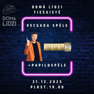 Domā līdzi Vecgadā - 31.12.2025